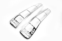 Honda CRV 2001-2006 Chromowane nakładki na tylne lampy (2 szt., plastik) zdjęcia 10