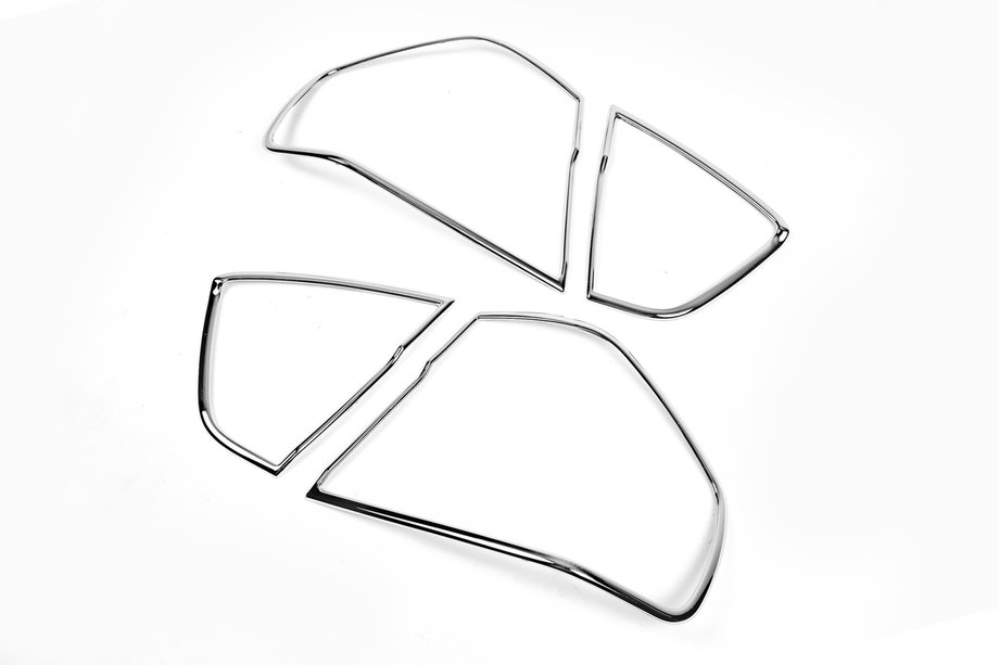 BMW 3 Series E90/E91 2005-2011 Chromowane nakładki na tylne lampy (2 szt., plastik) Zdjęcia 2