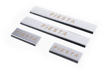 Ford Fiesta 2002-2008 Nakładki progowe stal nierdzewna Carmos V1 (4 szt.) zdjęcia 1