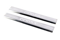Opel Corsa C 2000-2006 Nakładki progowe Carmos V2 (2 szt, stal nierdzewna) zdjęcia 1