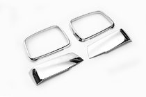 Kia Sportage 2004-2010 Obramowania lusterek i górna nakładka (plastik) zdjęcia 4