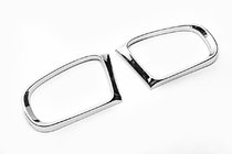 Mercedes S-class W220 1998-2005 Obramowanie lusterka (2 szt., plastik) zdjęcia 1
