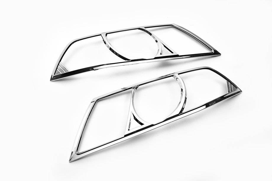 Skoda Octavia II A5 2006-2010 Nakladki na Reflektory (2 szt, plastik) Zdjęcia 1