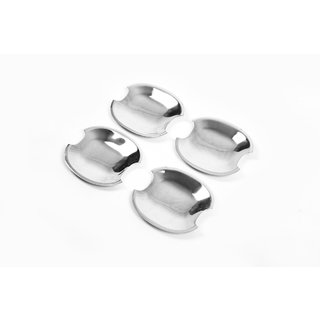 Chromowane Wkładki pod Klamki (4 szt., Stal Nierdzewna) Hyundai Accent 2006-2010 zdjęcia 2