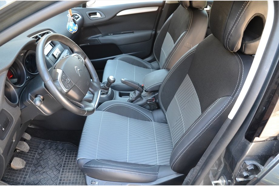 Citroen C-4 2010-2018 Pokrowce Samochodowe SoyuzAuto Premium Image