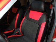 Daewoo Lanos 1998-2017 Pokrowce samochodowe szyte na miarę Brothers Leather Style zdjęcia 1