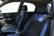 Chevrolet Lanos 1998–2017 Pokrowce Samochodowe SoyuzAuto Leather Style zdjęcia 7