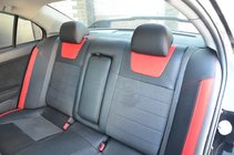 Mitsubishi Lancer X 2008- Pokrowce Samochodowe SoyuzAuto Skórzany Styl zdjęcia 2