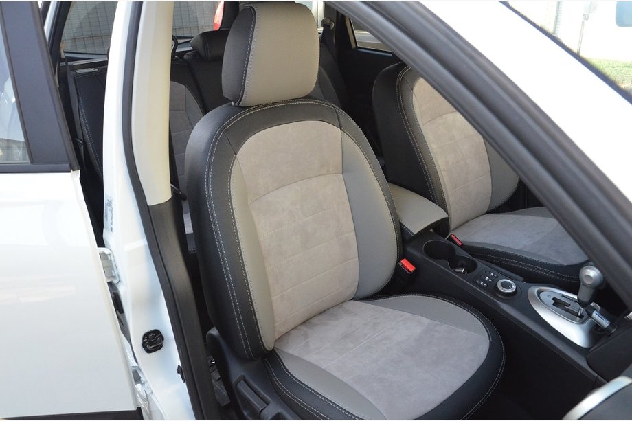 Nissan Qashqai 2007-2010 Pokrowce Samochodowe SoyuzAuto Skórzany Styl Zdjęcia 7
