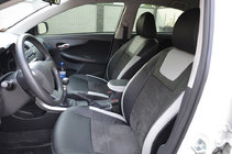 Toyota Corolla 2007-2013 Oryginalne pokrowce na fotele SoyuzAuto Leather Style zdjęcia 1