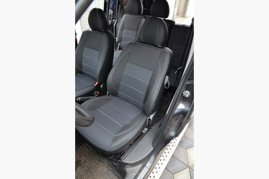 Fiat Doblo I 2001-2005 NOWOŚĆ !!! Oryginalne pokrowce SoyuzAuto Premium (Przednie) Image