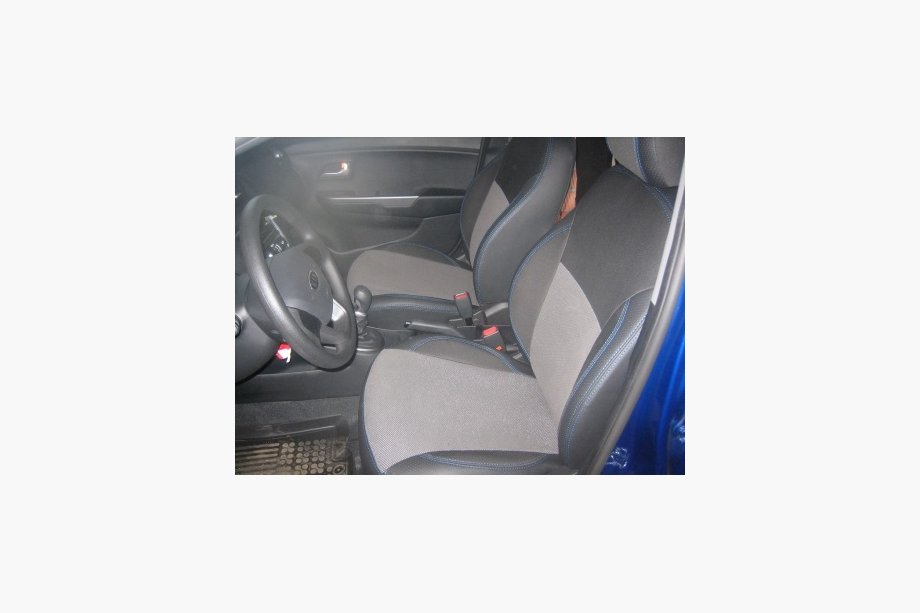 Kia Rio 2012-2017 Nowość! Dedykowane pokrowce samochodowe z ekoskóry Brothers Premium Image