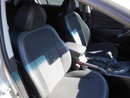Kia Sportage 2010-2015 Pokrowce Samochodowe (Skóra Syntetyczna↗Tkanina, Premium) zdjęcia 2