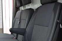 Mercedes Sprinter W906 2006–2018 Pokrowce Samochodowe (Skóra Ekologiczna↗Tkanina, Premium) zdjęcia 5