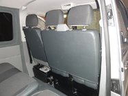Volkswagen T5 Multivan 2003–2010 Pokrowce Samochodowe (Skóra Syntetyczna↗Tkanina, Premium) zdjęcia 3