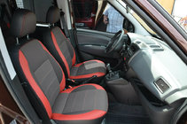 Fiat Doblo II 2010-2022 Pokrowce Samochodowe Premium (kombinowane, pełne wnętrze) zdjęcia 1