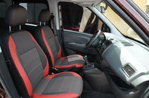 Fiat Doblo II 2010-2022 Pokrowce Samochodowe Premium (kombinowane, pełne wnętrze) zdjęcia 3