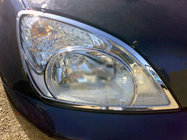 Chery Tiggo 1 2005-2016 Nakładki na reflektory (ABS, chrom) zdjęcia 1