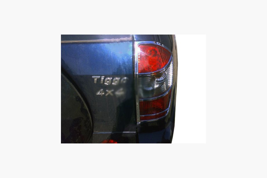 Chery Tiggo 1 2005-2016 Nakładki na Lampy Tylne (ABS, Chrom) Image