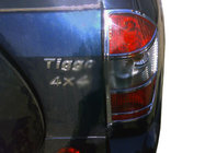 Chery Tiggo 1 2005-2016 Nakładki na Lampy Tylne (ABS, Chrom) zdjęcia 1