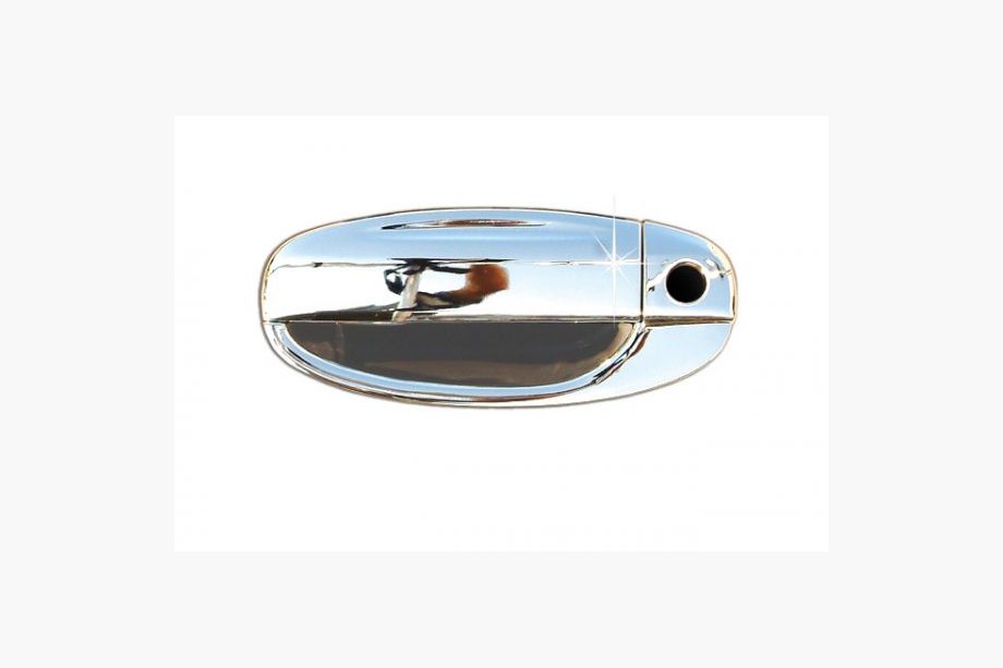 Chevrolet Aveo T200 2002-2008 Chromowane Nakładki na Klameki (4 szt) Polerowana Stal Nierdzewna Image
