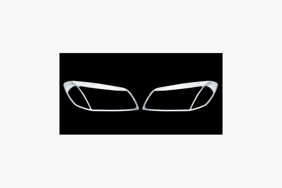 Chevrolet Captiva 2006-2019 Nakładki na reflektory (2 szt., Plastik) Image