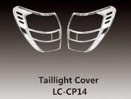 Chevrolet Captiva 2006-2019 Chromowane nakładki na tylne lampy (2 szt., plastik) zdjęcia 1