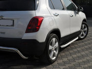 Chevrolet Trax 2012-2023 Progi Boczné Fullmond (2 szt., Aluminium) zdjęcia 5