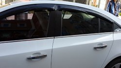 Chevrolet Cruze 2009–2015 Listwy Ozdobne Szyb Nierdzewne HB, Carmos - Stal Turecka zdjęcia 4
