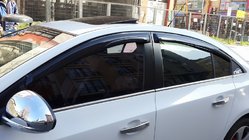 Chevrolet Cruze 2009–2015 Listwy Ozdobne Szyb Nierdzewne HB, Carmos - Stal Turecka zdjęcia 2
