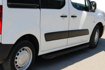 Citroen Berlingo 2008-2018 Progi Boczné Allmond Black (2 szt., Aluminium) zdjęcia 3