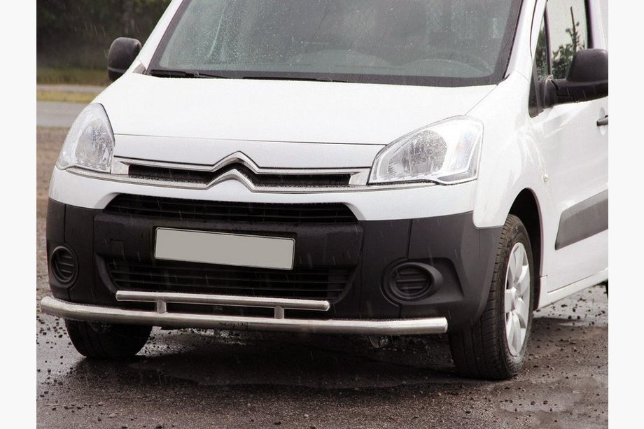 Peugeot Partner Tepee 2008-2018 Osłona Przednia ST016 (Stal Nierdzewna) 51/42 mm Image