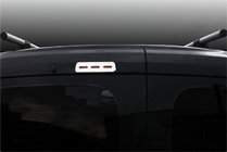 Fiat Fiorino/Qubo 2008-2024 Obramowanie tylnego swiatla stop (stal nierdzewna) zdjęcia 1