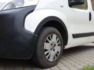 Citroen Nemo 2007-2017 Nakładki na nadkola (4 szt, czarne) 1 Drzwi, Metalowe zdjęcia 12