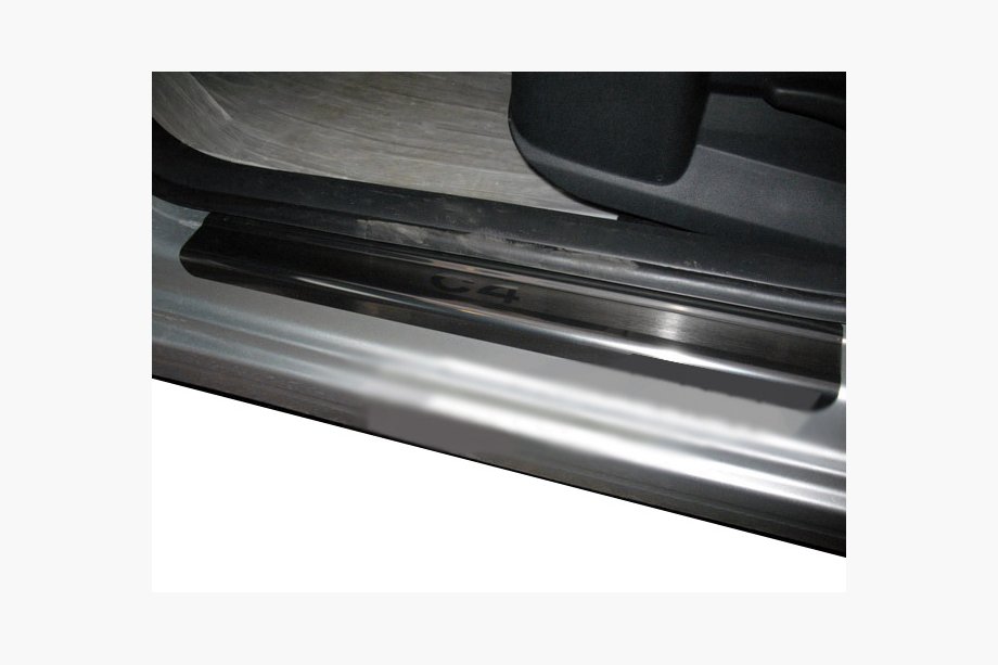 Citroen C-4 Picasso 2006-2013 Nakładki progowe Natanko Premium (4 szt, stal nierdzewna) Image