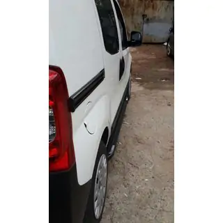 Progi Boczné Rainbow Black (2 szt, Profil Aluminiowy) Citroen Nemo 2007-2017 zdjęcia 3