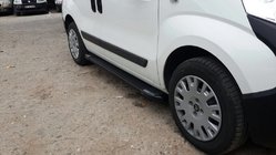 Fiat Fiorino/Qubo 2008-2024 Progi Boczné Rainbow Black (2 szt, Profil Aluminiowy) zdjęcia 5