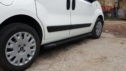 Fiat Fiorino/Qubo 2008-2024 Progi Boczné Rainbow Black (2 szt, Profil Aluminiowy) zdjęcia 6