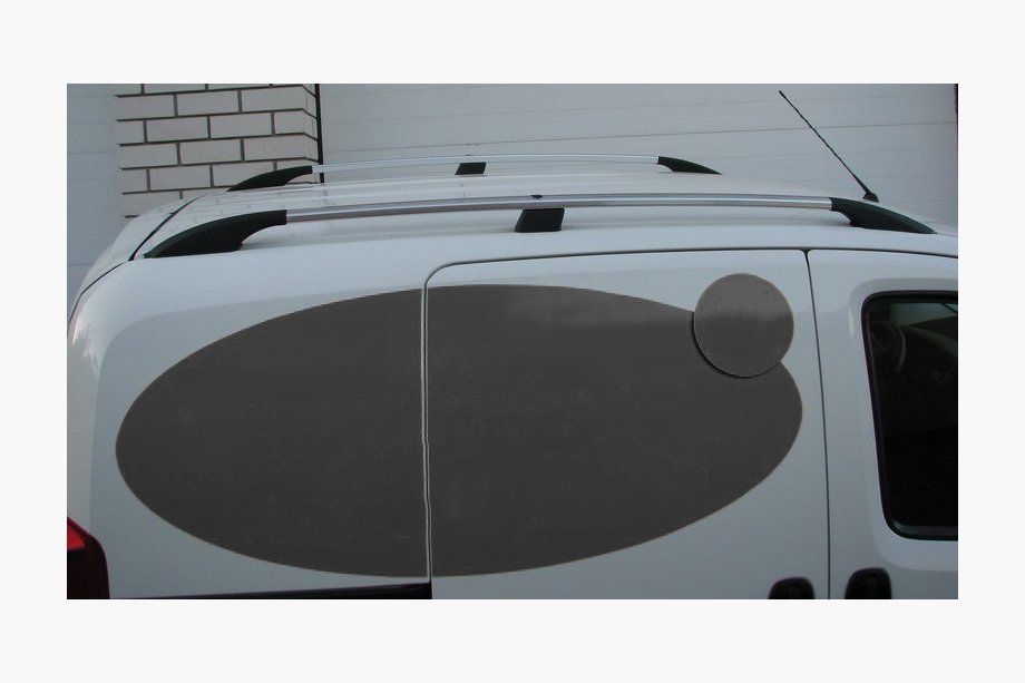 Fiat Fiorino/Qubo 2008-2024 Relingi Dachowe, Kolor Chrom Image