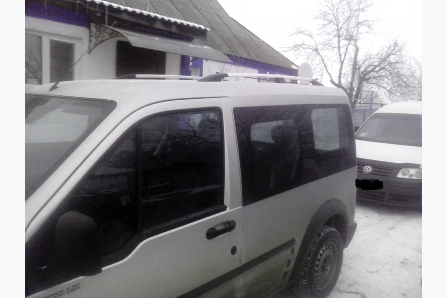 Ford Connect 2002–2006 Relingi Dachowe Chromowane Zdjęcia 3