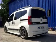Fiat Fiorino/Qubo 2008-2024 Nakładka na tylny zderzak Emotion (zagruntowana do malowania) zdjęcia 3