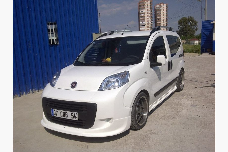 Peugeot Bipper 2008-2017 Nakładka na przedni zderzak V2 (pod lakierowanie) Zdjęcia 2