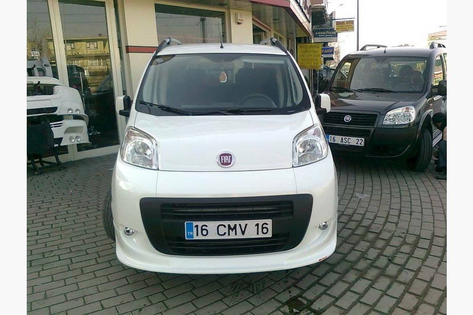 Peugeot Bipper 2008-2017 Nakładka na przedni zderzak V2 (pod lakierowanie) Zdjęcia 3