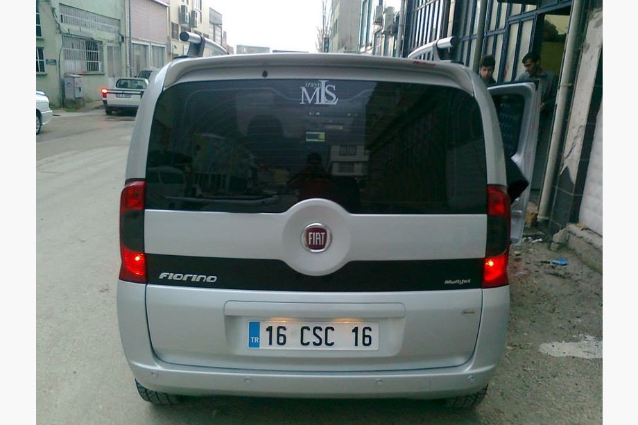 Citroen Nemo 2007-2017 Spoiler klapy bagażnika Anatomic (pod lakierowanie) Zdjęcia 2
