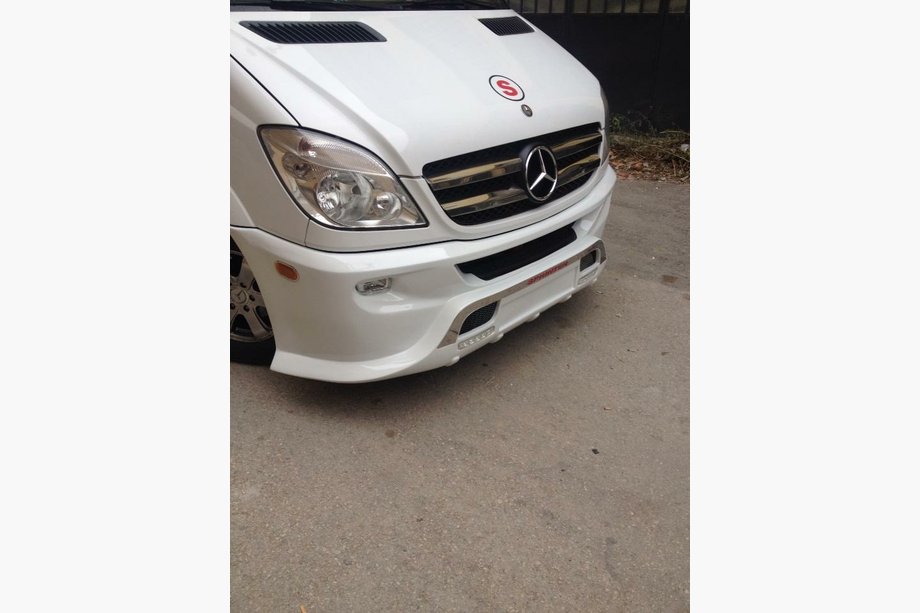 Mercedes Sprinter W906 2006–2018 Nakładka na przedni zderzak Sport 3 (2006-2013) Zdjęcia 7
