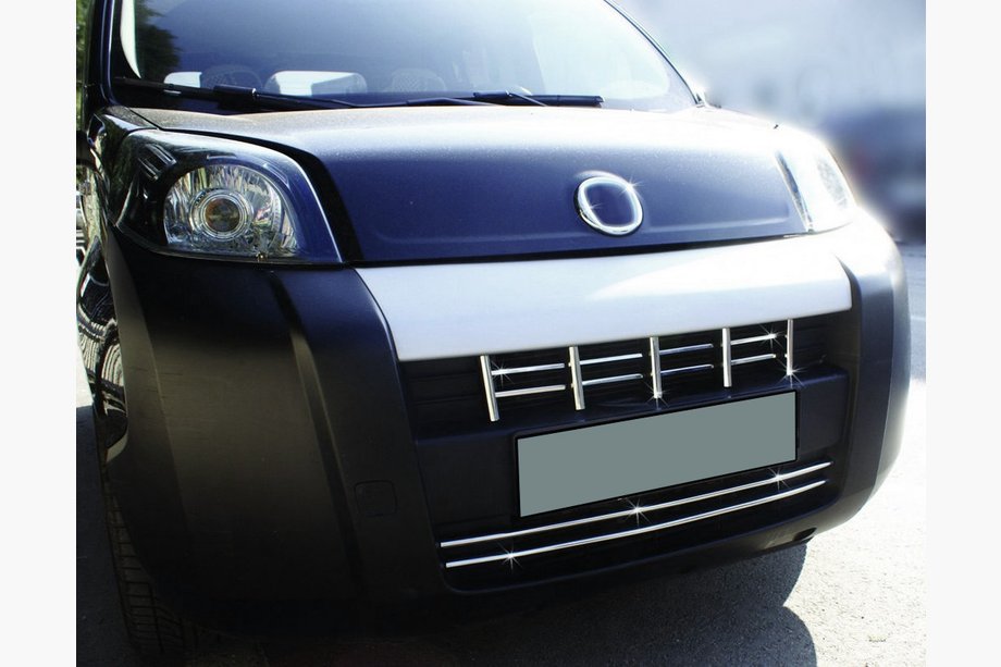 Citroen Nemo 2007-2017 Nakładka na grill (15 szt., stal nierdzewna) Image