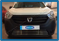 Renault Dokker 2013-2022 Kratka zderzaka stal nierdzewna zdjęcia 2