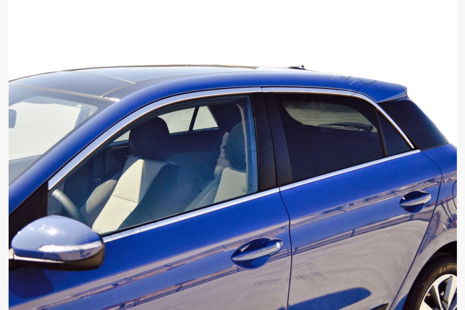 Hyundai I-20 2014-2020 Kompletne listwy ram okien (10 szt, stal nierdzewna) Image