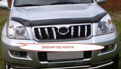 Toyota Land Cruiser Prado 120 2002-2009 Deflektor maski (EGR) zdjęcia 1