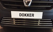 Renault Dokker 2013-2022 Kratka zderzaka stal nierdzewna zdjęcia 5